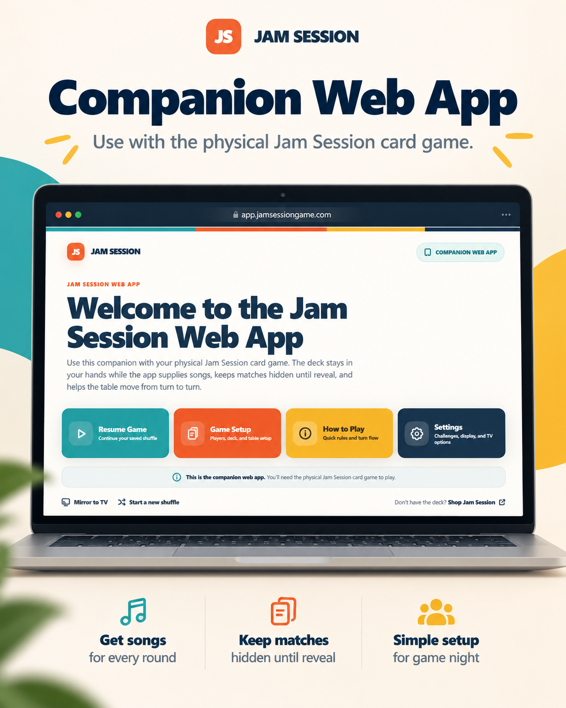 Jam Session — The Music Card Game