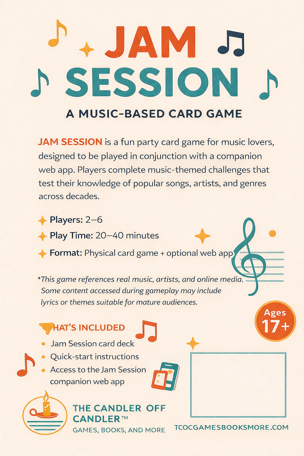 Jam Session — The Music Card Game